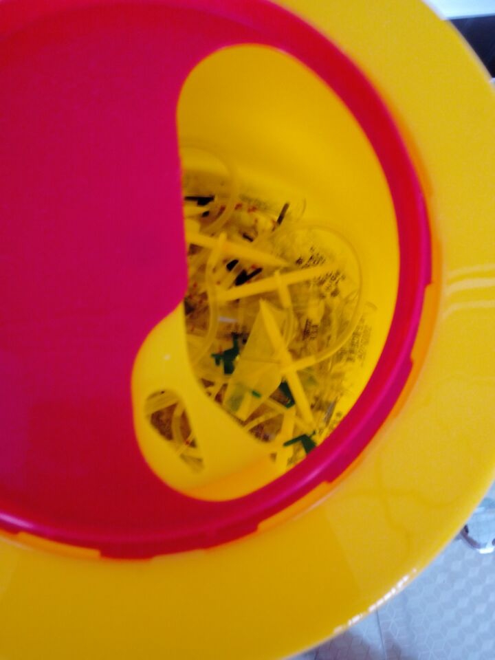 检查锐器盒图片