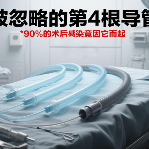 警惕！被忽略的「第4根导管」：90%的术后感染竟因它而起！